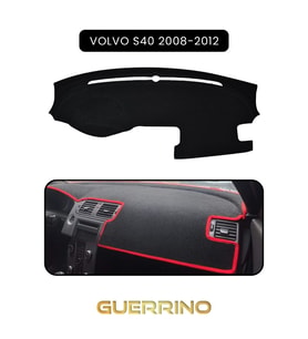 VOLVO S40 (2008-2012)TORPİDO KORUMA HALISI SİYAH KENAR
