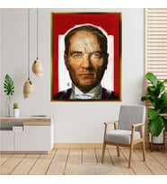 ÇERÇEVELİ ATATÜRK TABLO S123