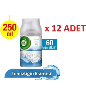 Air Wick Oda Parfümü Cool Linen - Temizliğin Esintisi 250 ml 12'li