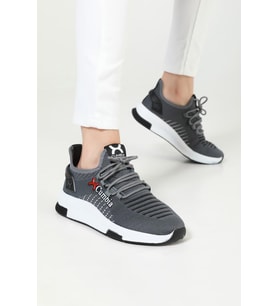 Ayakcenter 382 Cumbia Gri Erkek Sneaker Spor Ayakkabı