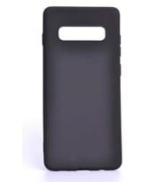 Galaxy S10E Kılıf Kamera Çıkıntılı Soft Silikon (Siyah)