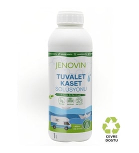 Ölçek Hediyeli - Doğa Dostu Çam Aromalı Karavan Wc Kimyasalı 1L