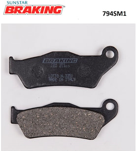 YARI METALİK ARKA FREN BALATASI / BMW / S 1000 XR / 1000cc / ARKA  / 2014-2015-2