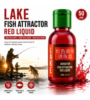 Hedyex Lake Atraktor Balık Cezbedici Red Sıvı 50 gr