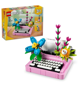Nessiworld LEGO Creator Çiçekli 3'ü 1 Arada Çiçekli Daktilo Oyun Seti 31169