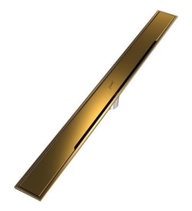 47H00210000PA014-Hüppe Galata A Duş Kanalı - Yandan Çıkışlı 60 cm - Parlak Altın