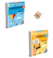 Arı 5. Sınıf Maarif Matematik ve Türkçe Defterim + Telefon Standı
