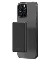 AluPac Mini 5K 5.000 mAh 20W Type-C ve 15W Kablosuz Hızlı Şarj Magsafe Powerbank - Koyu Gri