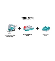 Total Set-1 (TOTAL Lion Akülü Kömürsüz Dekupaj Testere+LI-ION BATARYA 20V 2.0 AH+Akü Şarj Cihazı)