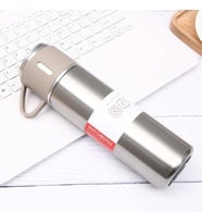 Paslanmaz Çelik 304 Çelik Termos Bardaklı Sıcak Soğuk Muhafazalı Kaliteli Sızdırmaz Mug FLYON-527