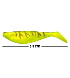 Silikon Balık Yem - Savex - 8,5cm - Fluo Green (642-3018)