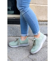 Fast Step Kadın Sneaker Ayakkabı 517ZA5084 (Su Yeşili)