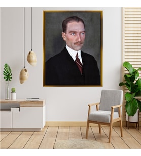 ÇERÇEVELİ ATATÜRK TABLO S510