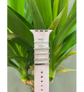 Apple Watch Uyumlu Kordon Aksesuarı Charm Set Z Harfi
