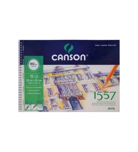 Canson 1557 Resim Ve Çizim Blok 180 GR 25x35 15 Yaprak Resim Defteri