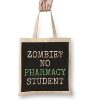 Zombie No Pharmacy Student Bez Çanta Uzun Saplı