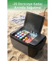 Kiwi KIM-4755 Tesla Uyumlu Araç İçi Taşınabilir Buzdolabı 35L