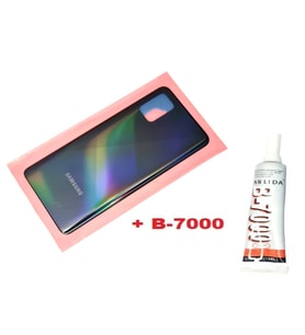Samsung Galaxy A51 A515 Arka Pil Batarya Kapağı (B-7000) SİYAH