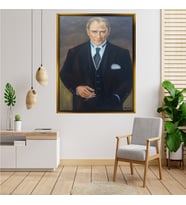 ÇERÇEVELİ ATATÜRK TABLO S607