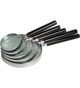 Kraf 75Mm 375G Metal Çerçeveli Büyüteç