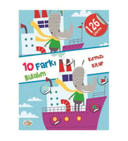 10 Farkı Bulalım Kırmızı Kitap 0-6 Yaş Yayınları