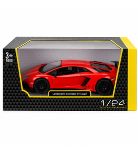 21079 1 24 AVENTADOR SV COUPE KRMZ