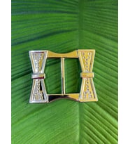 9X6 CM GÜMÜŞ RENK ÇANTA TOKASI KEMER TOKASI ÖRGÜ DİKİŞ AKSESUARI