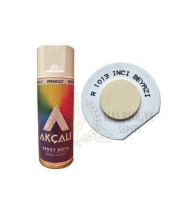 Akçalı İnci Beyazı Solvent Bazlı Sprey Boya 400ml R1013