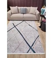 Dijital Kaymaz Yıkanabilir Vizon Modern Salon Halısı Mutfak Halısı Koridor Halısı Yolluk HLN1912