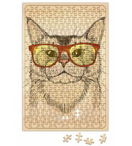 Gözlüklü Kedi Cats Puzzle 240 Parça Yapboz