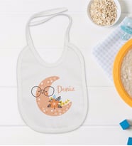 BK Kids Kişiye Özel İsimli Bebek Mama Önlüğü - Model 8