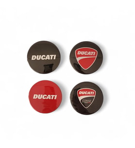 Motosiklet Rozet Set 2 Ducati 4'lü Rozet