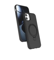 iPhone 11 Regal Magsafe Standlı Kapak - Titan Gri