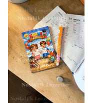 Karne Hediyesi 10 Set Ayıcık Desenli Görünmez Kalem ve Tebrik Kartı