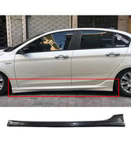 Fiat Egea Düz Yan Marşpiyel Seti Plastik 2 Adet Mat Siyah 2015 2015 2017 2018 2019 2020 2021 karlık+ek+bodykit