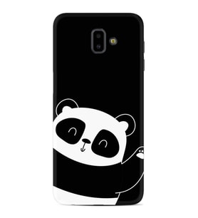 Samsung J6 Plus J7 Prime J7 Pro M20 Kılıf Desenli Silikon Bay Bay Panda 1784