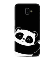 Samsung J6 Plus J7 Prime J7 Pro M20 Kılıf Desenli Silikon Bay Bay Panda 1784