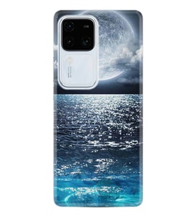 Vivo V30 Kılıf Desenli Silikon Great Moon 1301