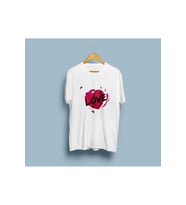 Oversize Love / Aşk ve Kalp tasarım unisex T-shirt