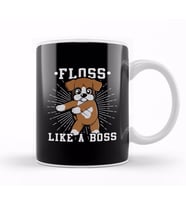 Boxer Dog Floss Like A Boss Kupa Bardak Porselen