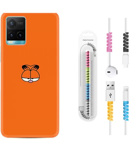 Vivo Y11S Y21S Y20 Y20S Y70 Kılıf Kablo Koruma Spiral Silikon Garfi 1733