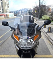 MOTOCAM BmwK 1300 GT Ön Cam 2009-2013 Model 65cm Şeffaf Renkli 4mm