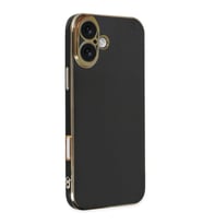 Apple İphone 16 Kılıf Volet Silikon - Siyah