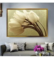 Altın Çerçeveli dekoratif tablo a1218 (Gold)