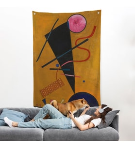 Vasily Kandinsky Beruhrung İletişim Duvar Örtüsü-7487