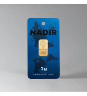 24 Ayar 1 Gram Külçe Altın