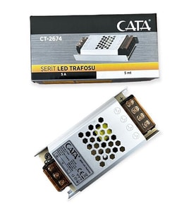 12 Volt 5 Amper Slim Kasa Güç Kaynağı Ct-2674