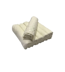 Bulteks Jakarlı Kadife Desen 1 Havlu 30X50