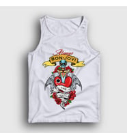 Presmono Unisex Beyaz Always Bon Jovi Atlet 20041tt
