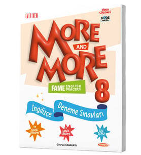 MORE & MORE 8. SINIF İNGİLİZCE DENEME SINAVLARI